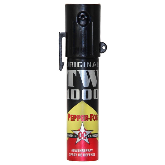 Pfefferspray legal für Frauen, schwarz mit Clip
